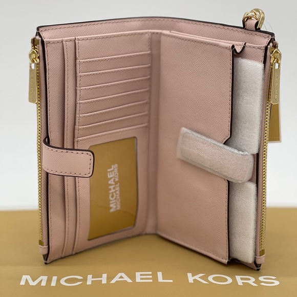 Michael Kors Double Zip Wallet Wristlet - Picture 6 of 11